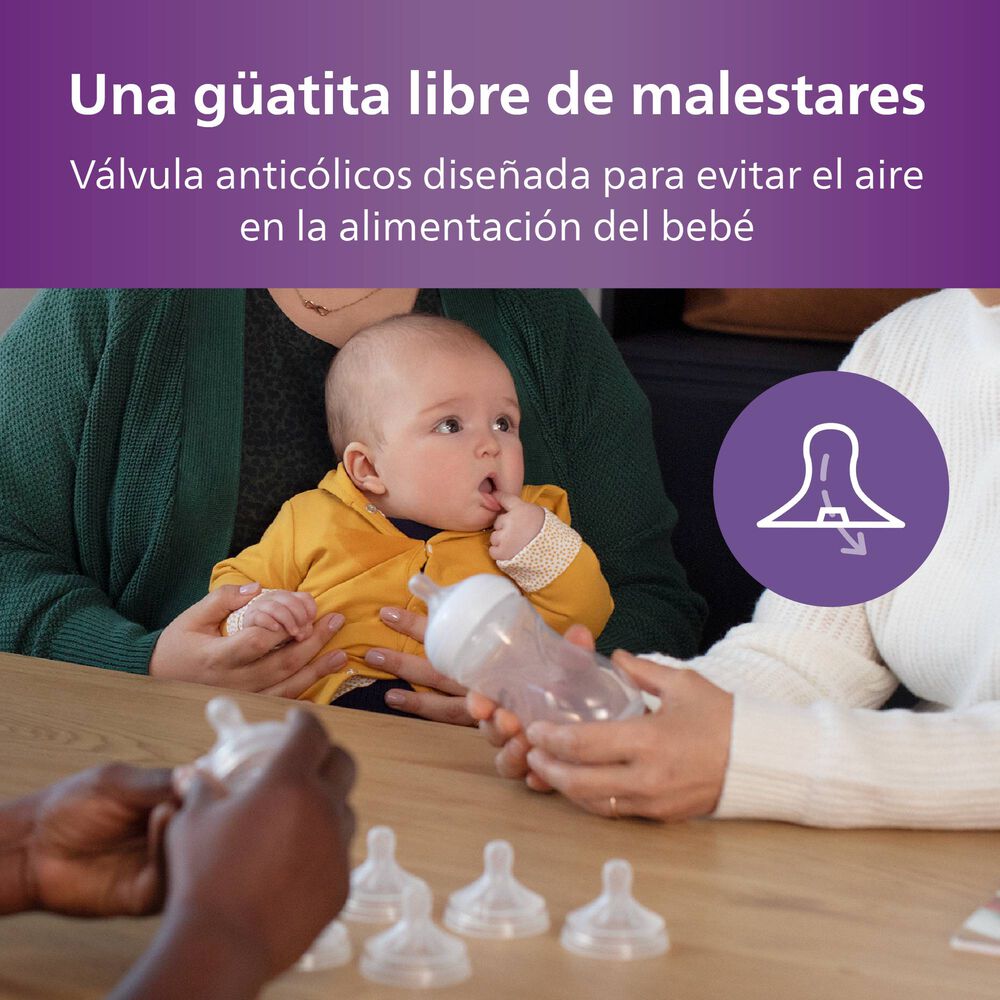 Mamadera Natural Response Philips Avent Scy903/03 1m+ 260 Ml image number 4.0