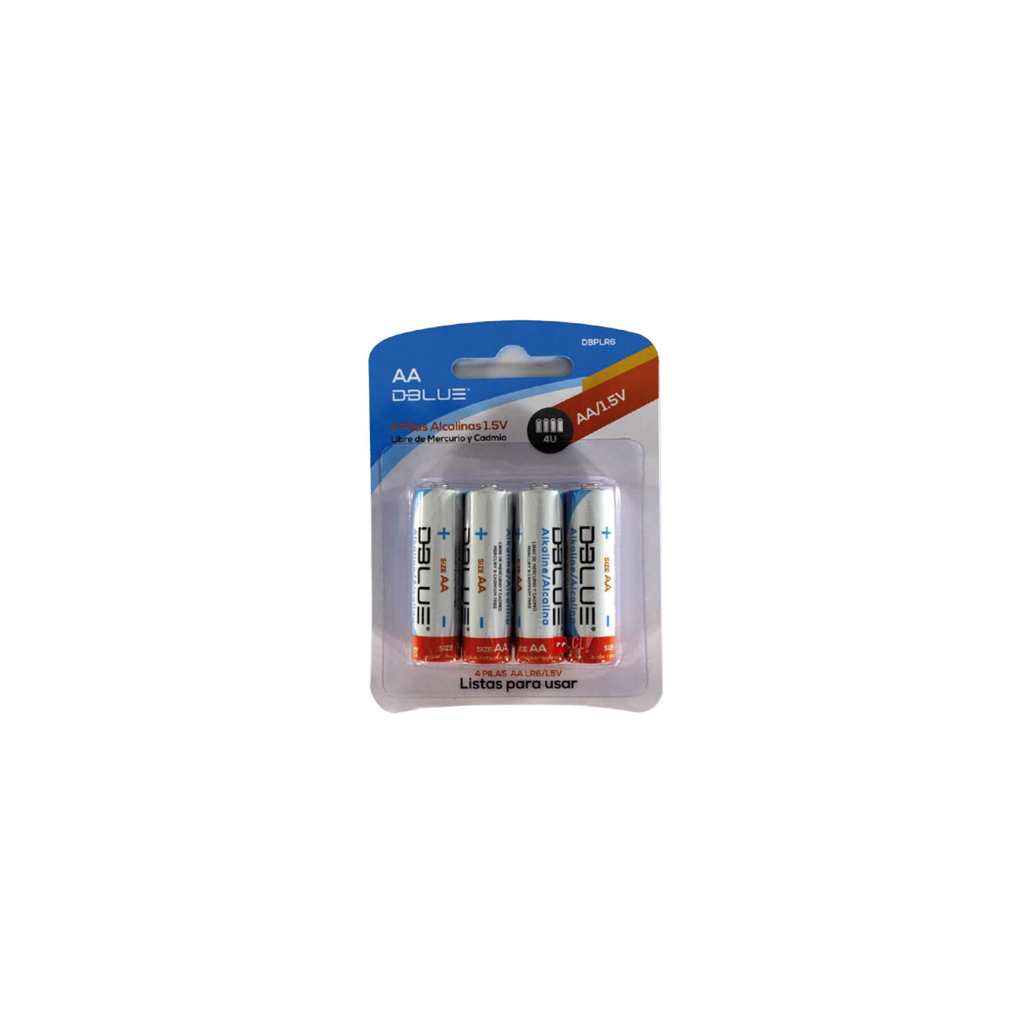 Pack 4 Pilas Alcalinas Aa - Ps image number 1.0