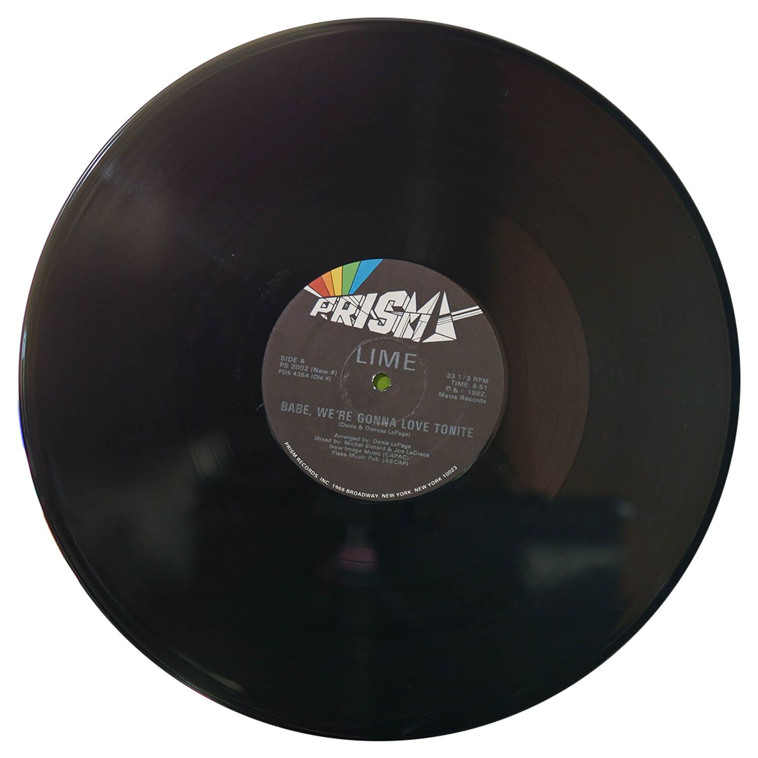 Lime - Babe, We're Gonna Love Tonight | 12" Maxi Single Usado image number 2.0