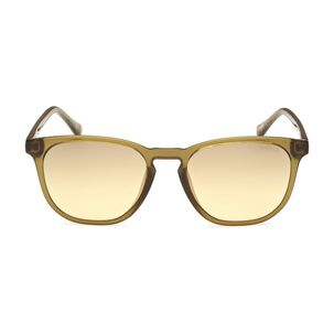 Lentes De Sol Verde Oscuro Transparente Degrad&eacute; Guess