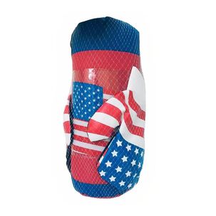 Juguete Guantes Y Saco De Box Usa Infantil 33x14cm