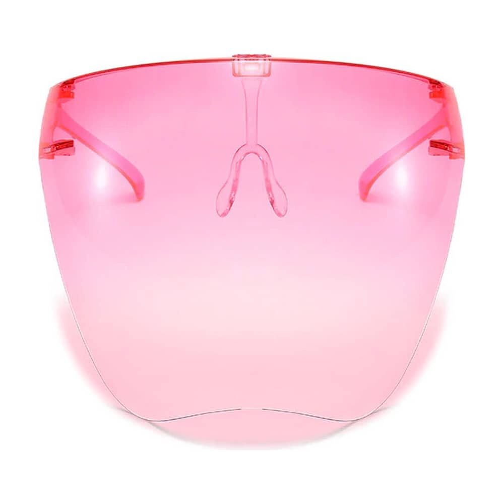 Escudo Rostro Completo Policarbonato Rosado V&iacute;a Franca image number 0.0