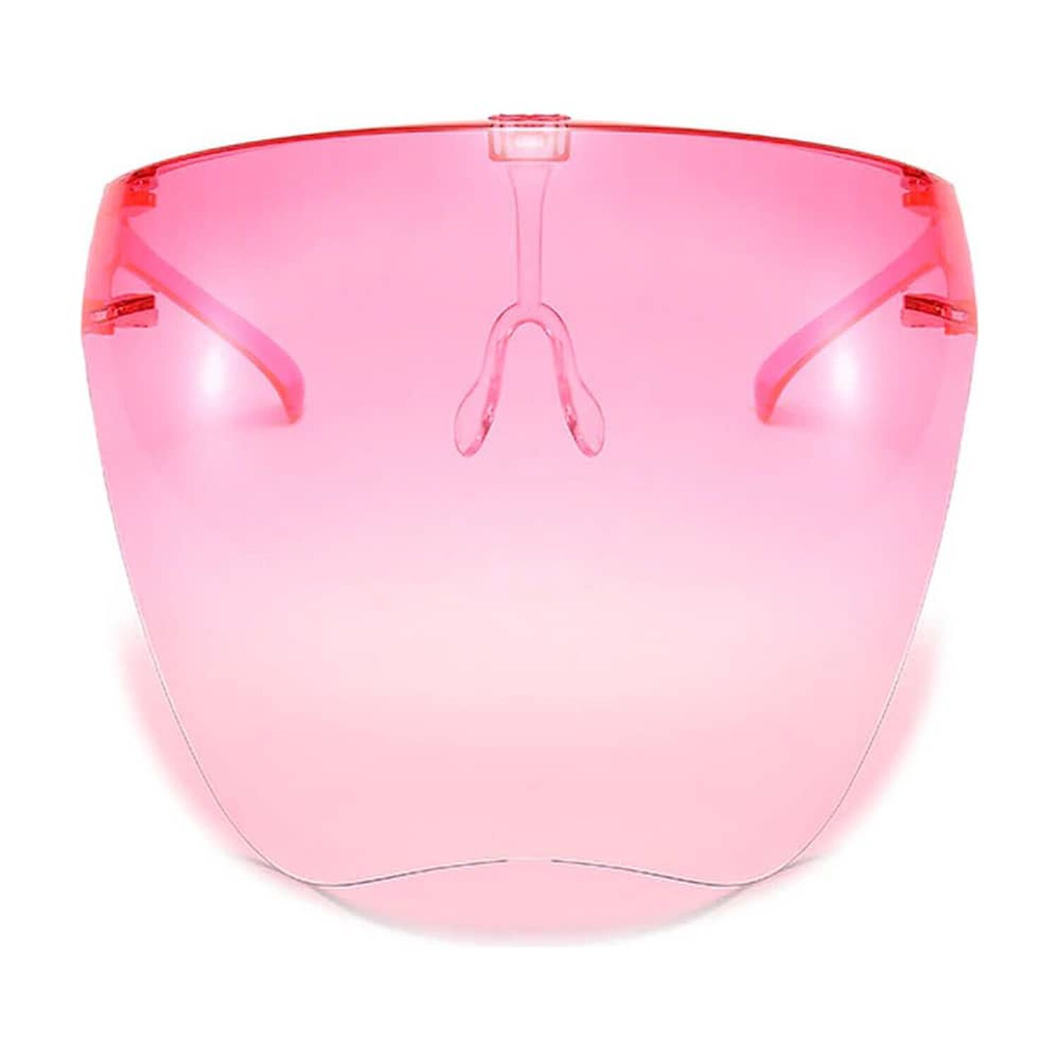 Escudo Rostro Completo Policarbonato Rosado V&iacute;a Franca image number 0.0