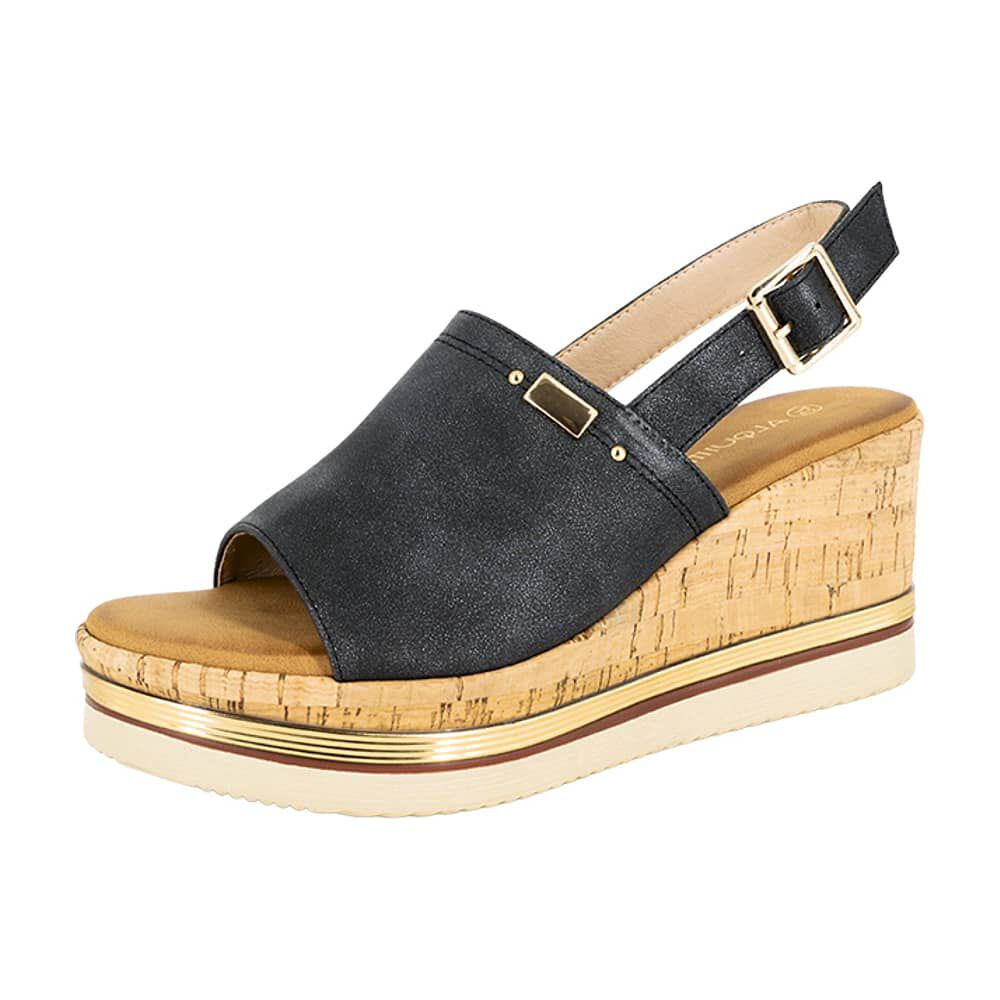 Sandalia Lourde Negro Alquimia image number 0.0