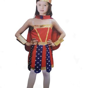 Disfraz De Mujer Maravilla Infantil Cd: 0700