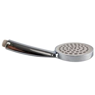 Mango Cabezal De Ducha Redondo Flujo Fijo Ergon&oacute;mico Gris