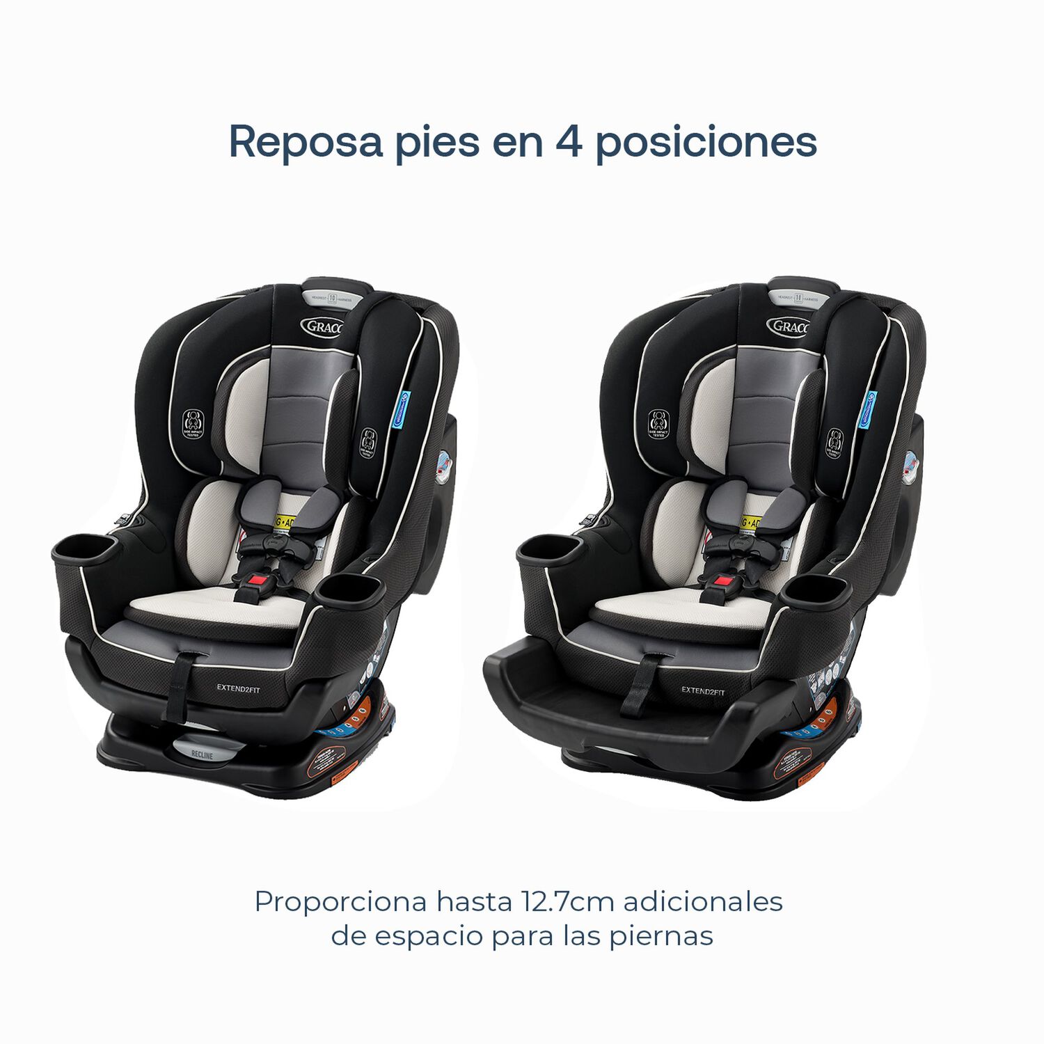 Silla De Auto Bebe Convertible Extend2fit Gotham image number 6.0