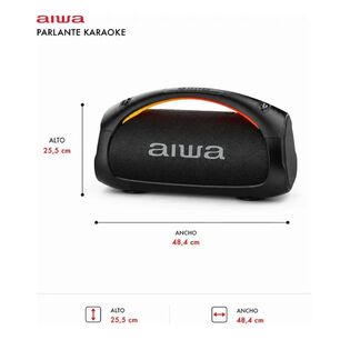 Parlante Bluetooth Bazooka Aiwa 110w Aws544bt Port&aacute;til.