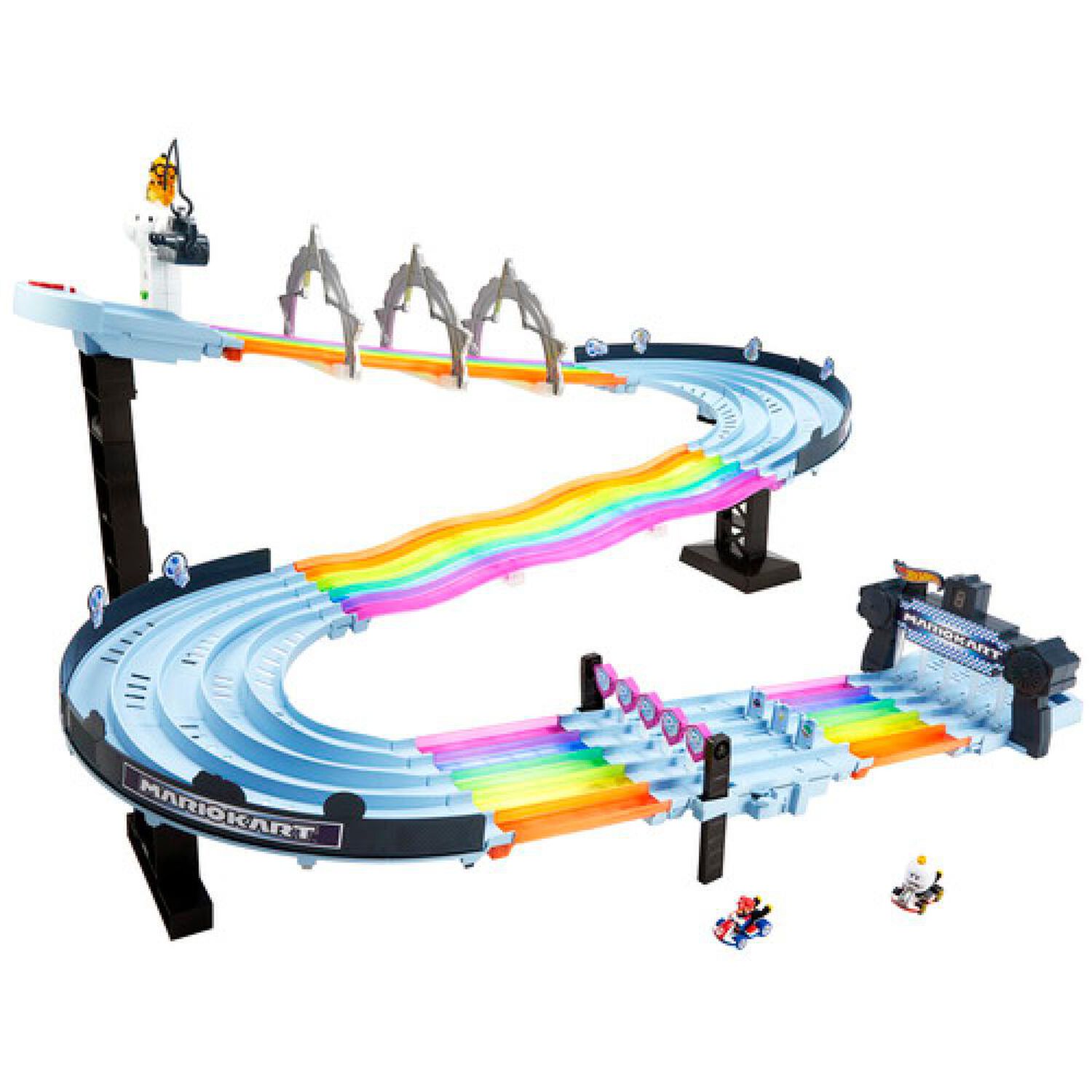 Autopista Hotwheels Gxx41 Hw Mario Kart Rainbow Road image number 0.0