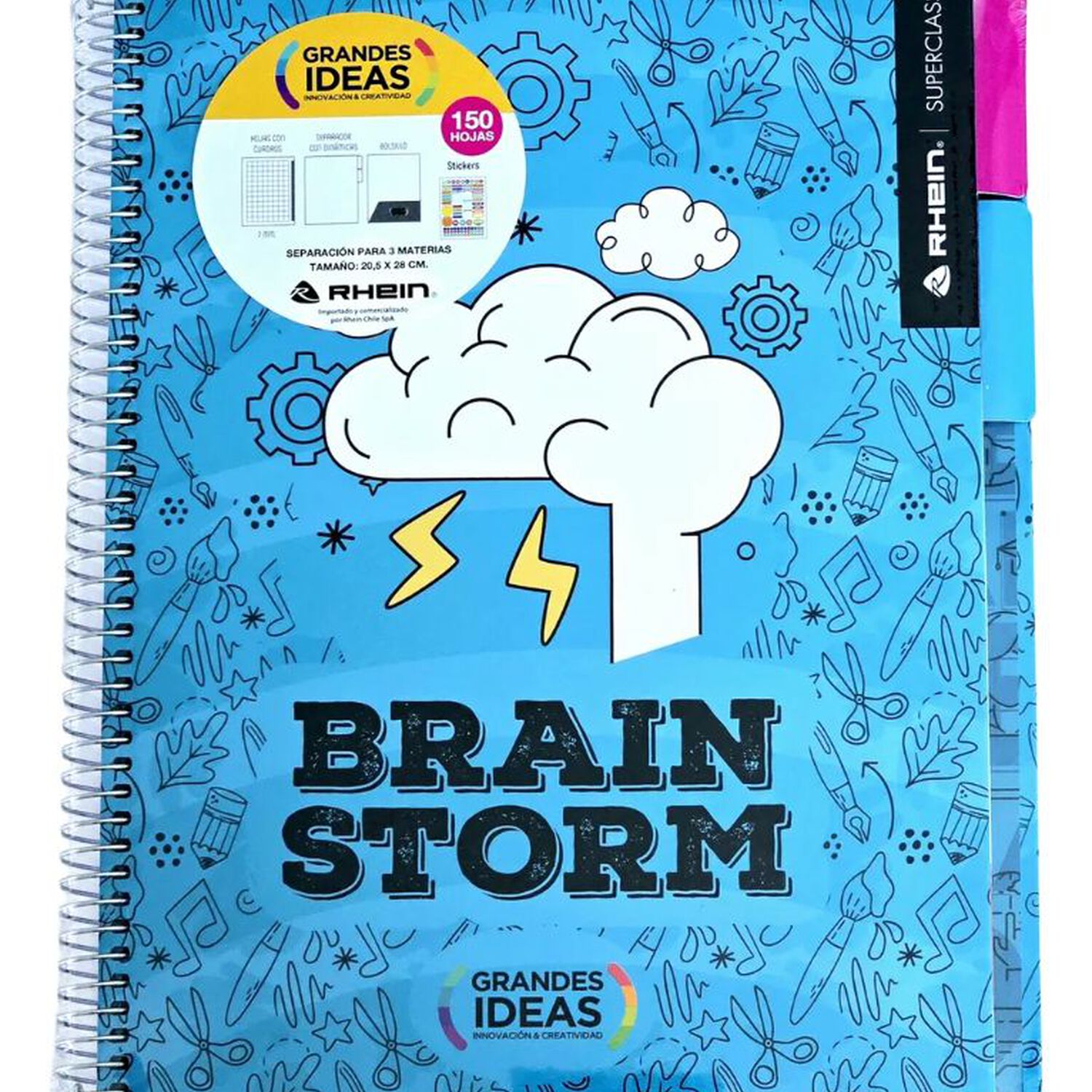 Cuaderno Grandes Ideas Carta 150 Hjs Rhein image number 3.0