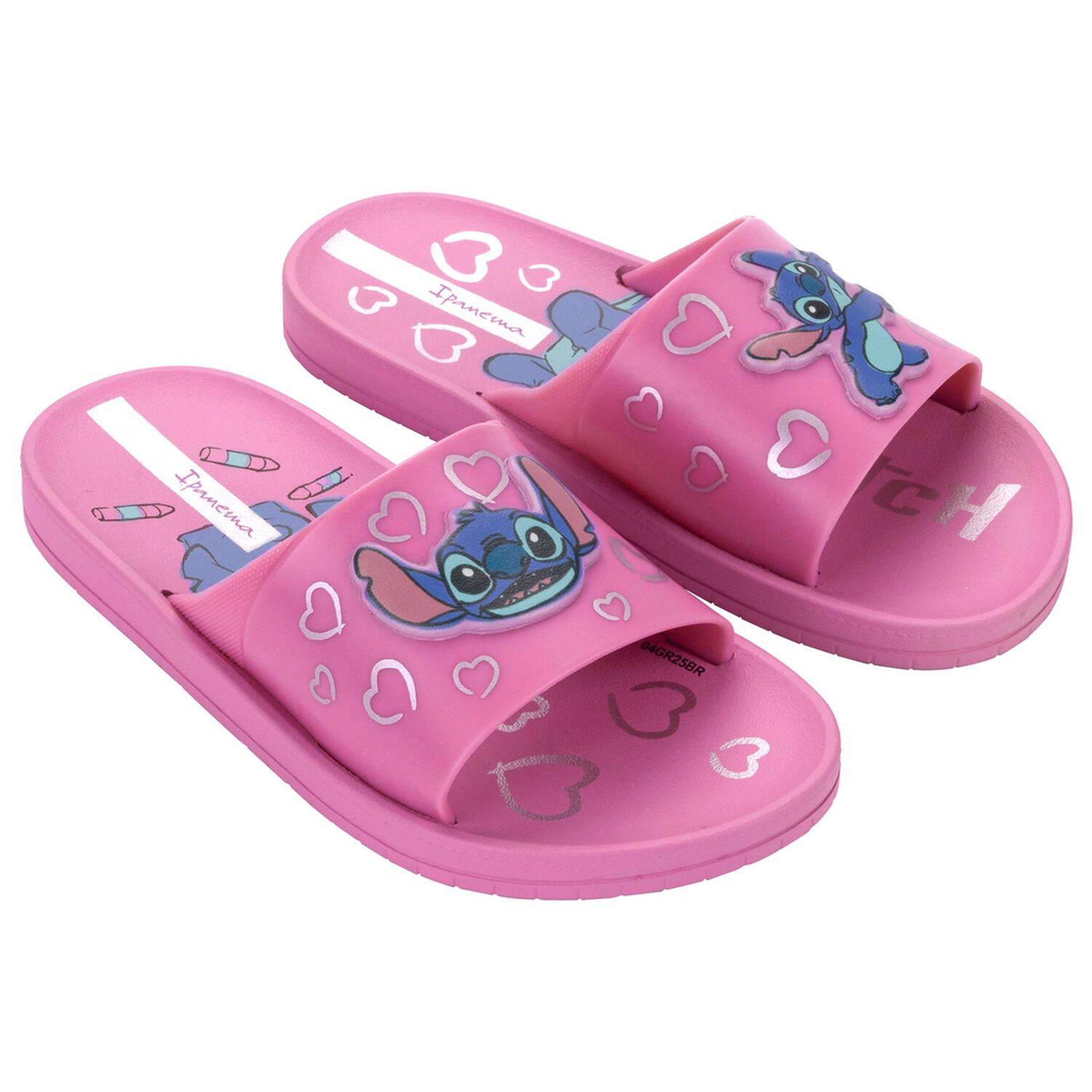 Sandalia Infantil Rosa Disney Fun Ipanema image number 1.0