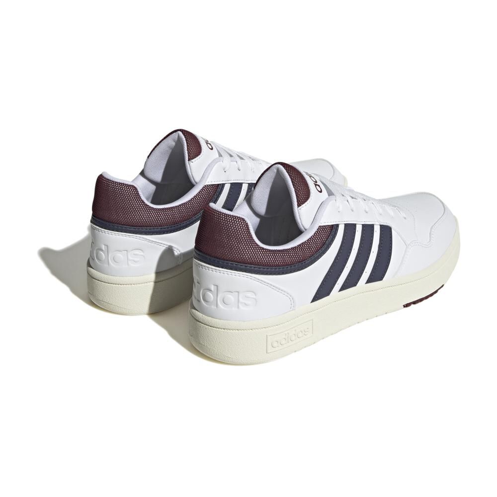 Zapatilla Urbana Hombre Adidas Hoops 3.0 Blanco image number 1.0