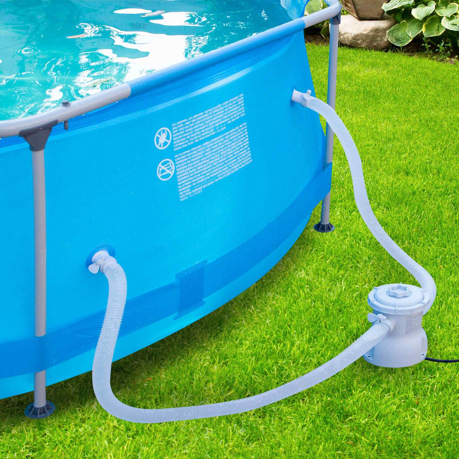 Piscina Estructural Con Filtroskimmer 300x207x65cm Besplash image number 8.0