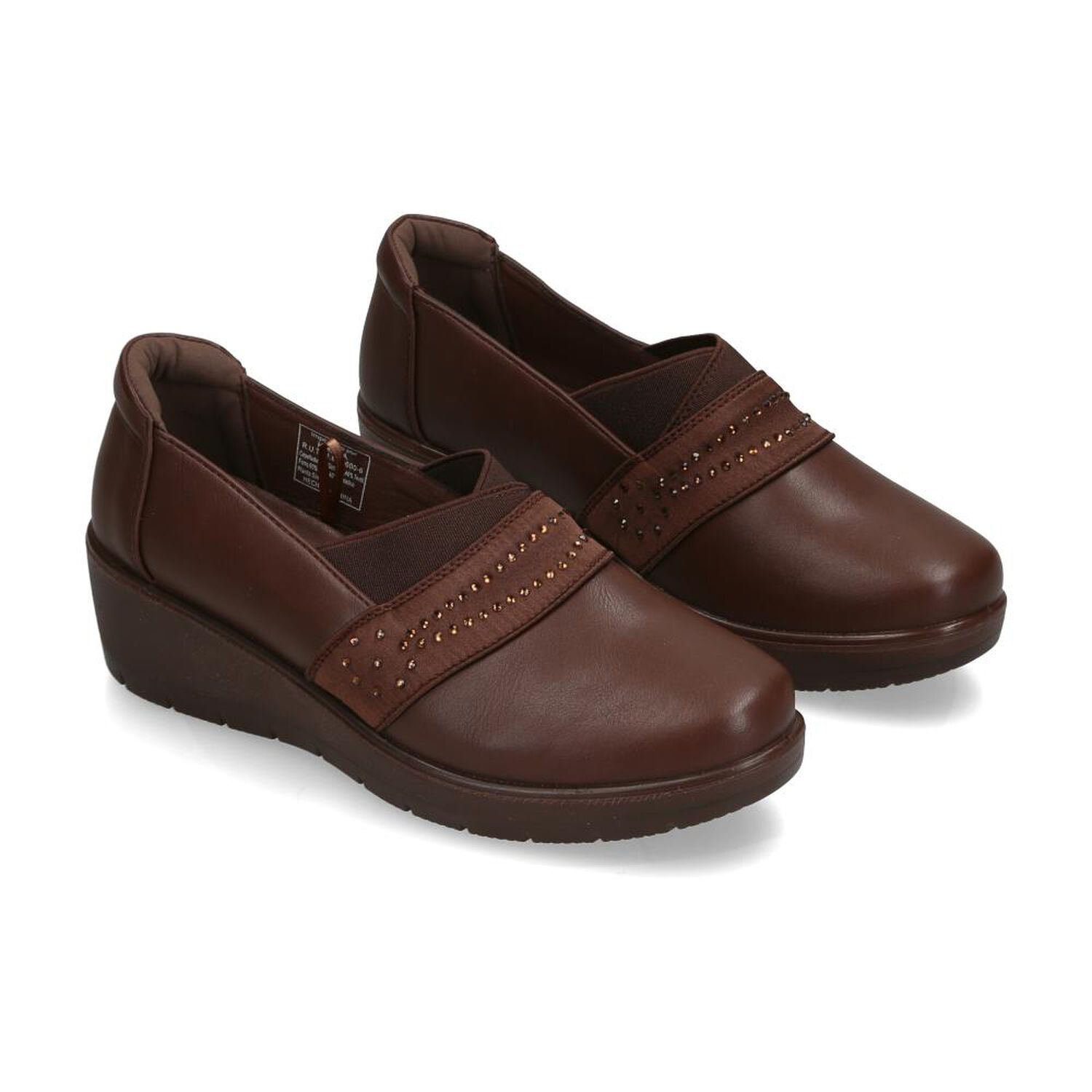 Zapato Casual Mujer Lesage Camel image number 1.0