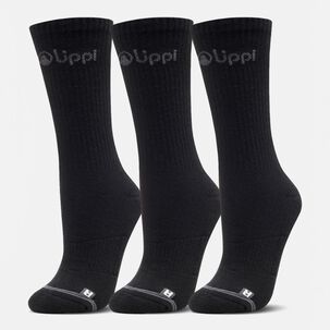 Calcetines Hombre Logo Lippi Pack Long Blanco S Calcetines Hombre Logo Lippi Pack Long Blanco S
