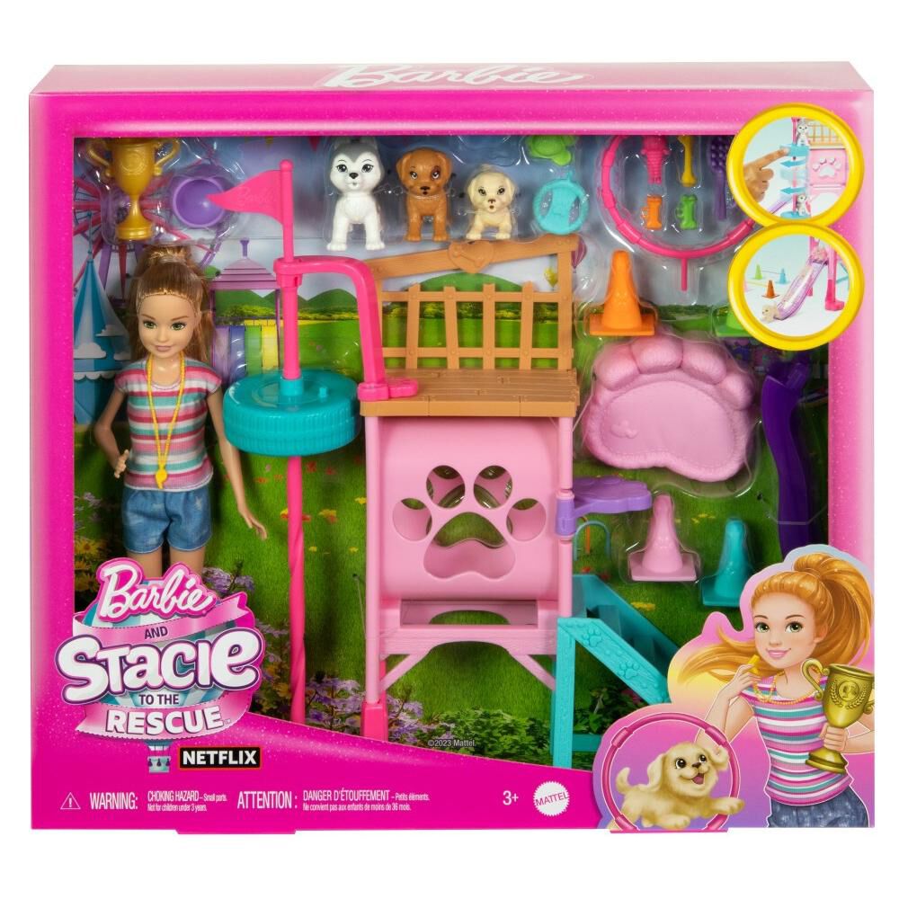Muñeca Barbie Stacie Al Rescate image number 6.0