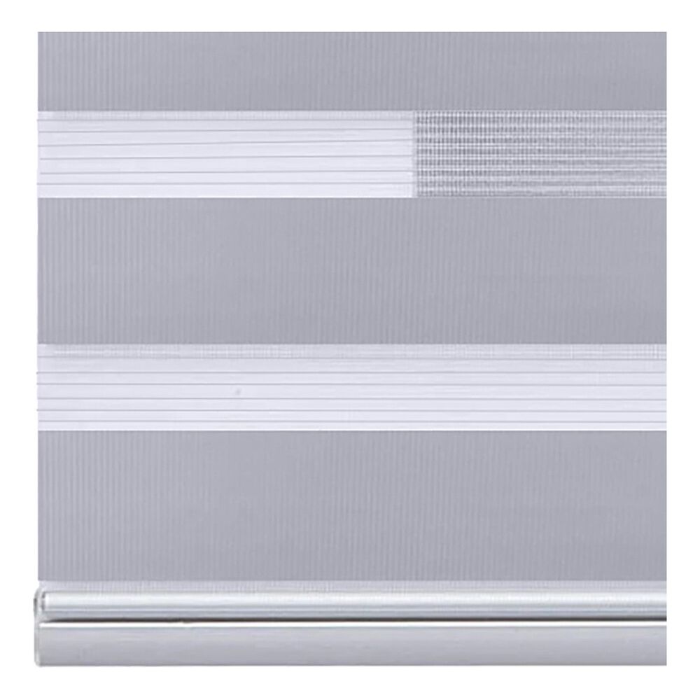Cortina Roller Duo Zebra 100x180cm Gris Noche Y Día image number 4.0