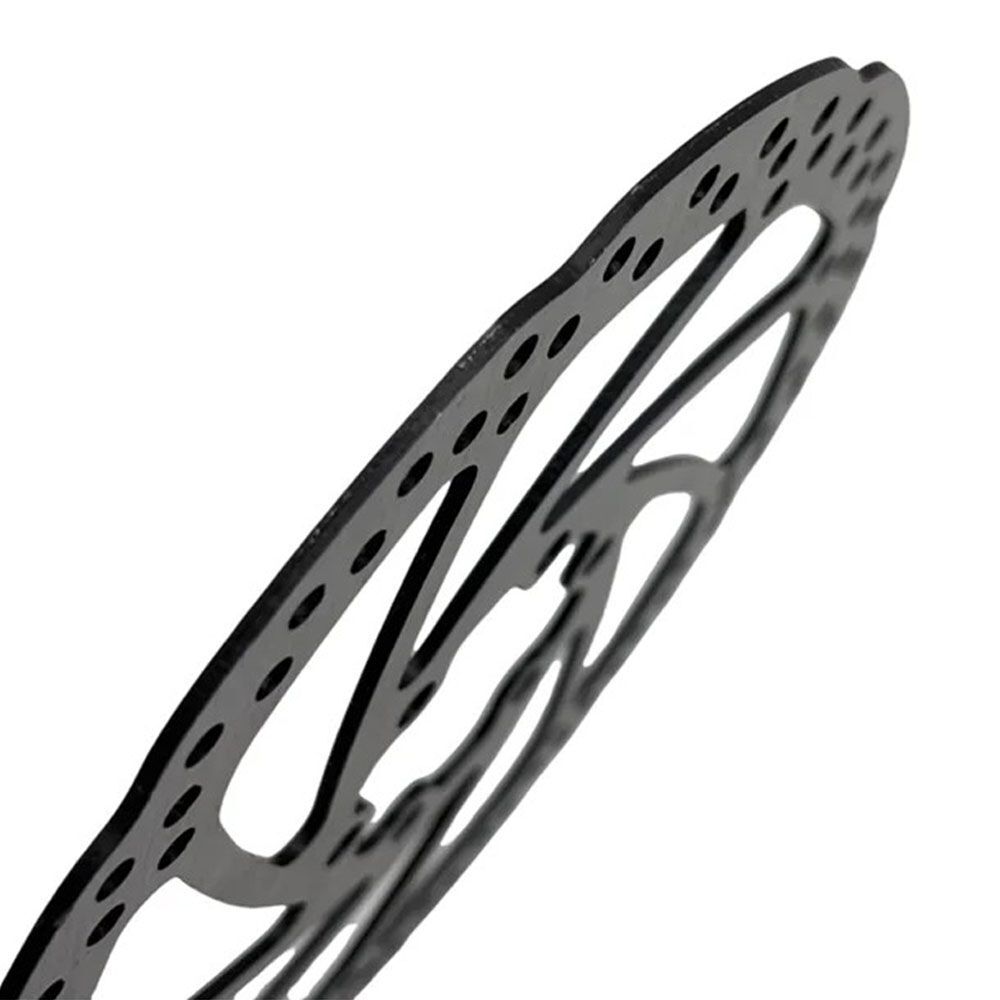 Disco De Freno Bicicleta 160mm 6 Hoyos Cromado image number 1.0