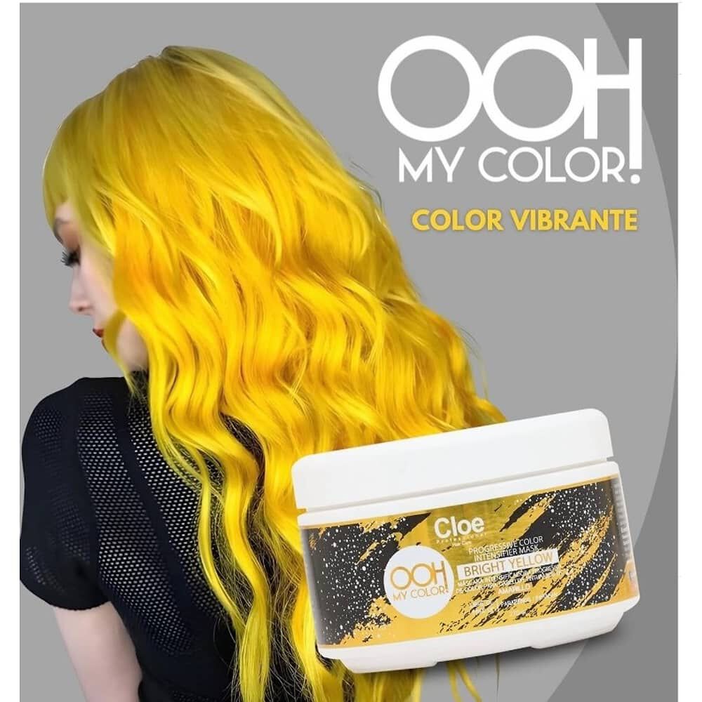 M&aacute;scara Ooh My Color Bright Yellow Cloe 270gr image number 2.0