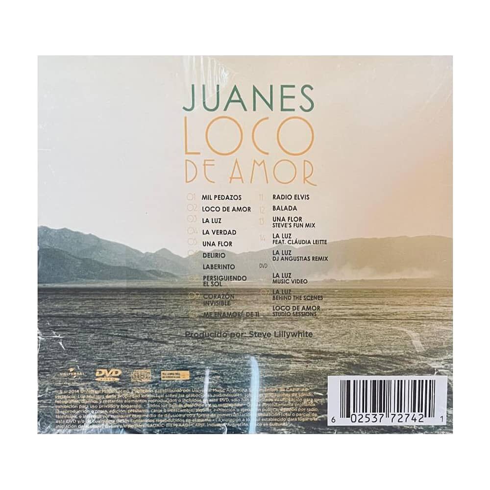 Juanes - Loco De Amor (cd+dvd) | Cd image number 1.0