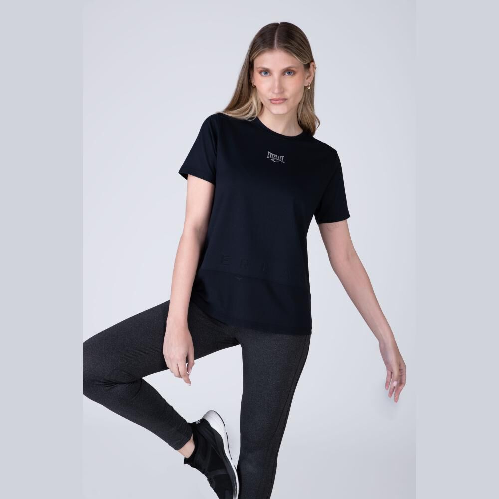 Polera Deportiva M/c Mujer Everlast Cosmos Two image number 4.0