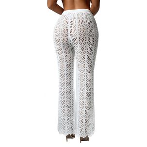Pantalon Playero Tejido Cordon Delantero Pareo