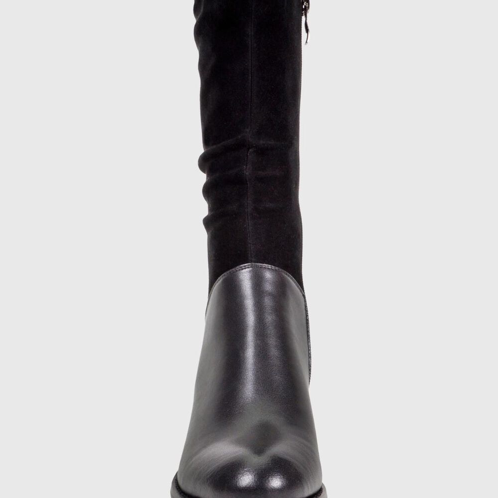 Bota Cuero Dalima Negro image number 2.0