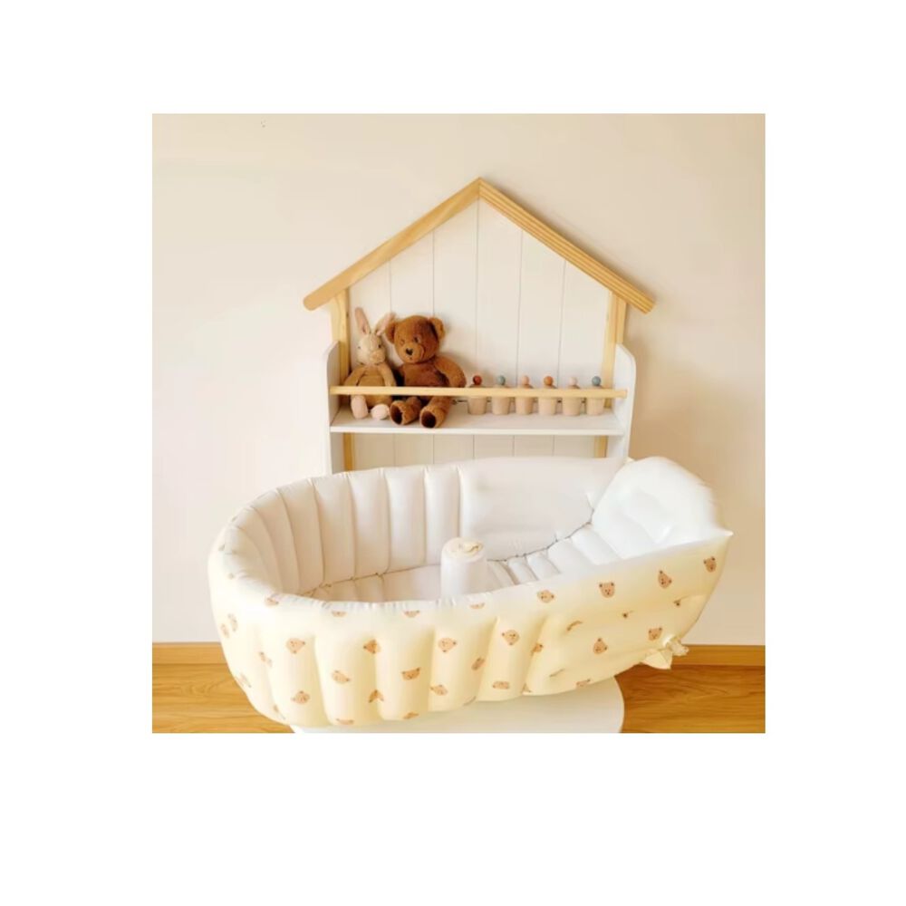 Ba&ntilde;era Inflable Piscina Bebes Antiresbalante C&oacute;moda Port&aacute;til image number 5.0