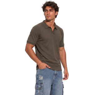 Polera Polo Tejida Hombre Nepal