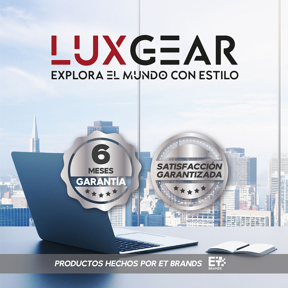 Mochila De Viaje Expansible Luxgear Nomadlifev2 Impermeable - Negro image number 10.0
