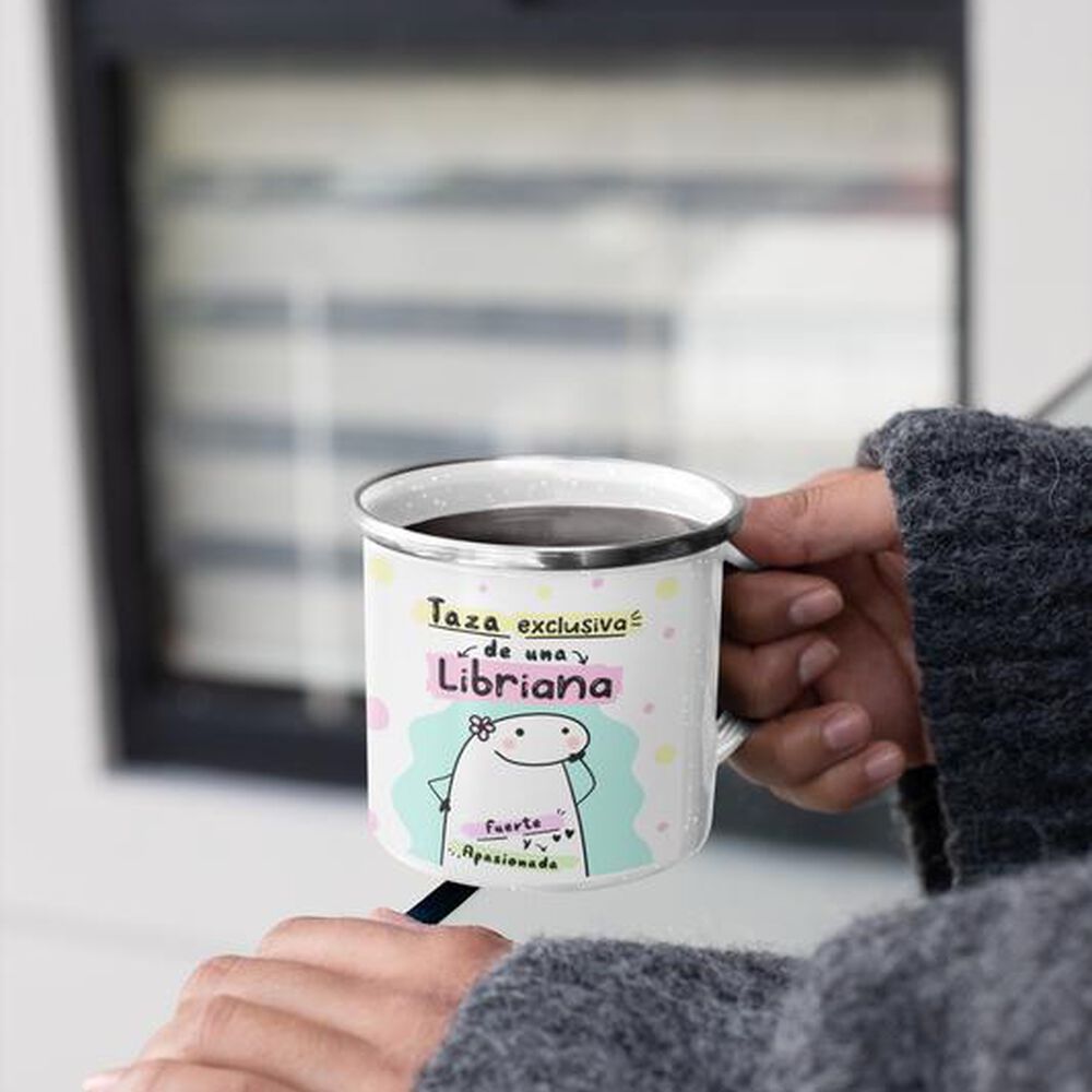 Taza Enlozada Lechera Libra Regalo Para Libriana Zodiaco image number 3.0