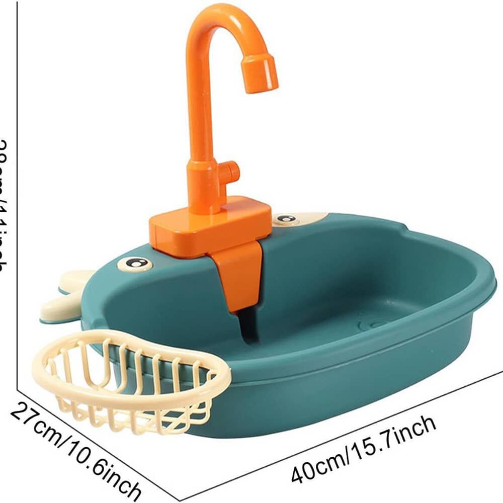 Juguete Lavaplatos Cocina Con Agua Para Ni&ntilde;os image number 3.0