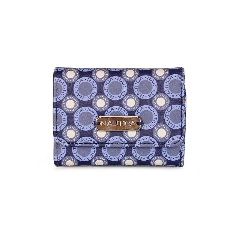 Billetera De Mujer America Azul Nautica image number 0.0