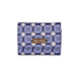 Billetera De Mujer America Azul Nautica