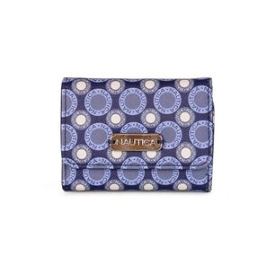 Billetera De Mujer America Azul Nautica