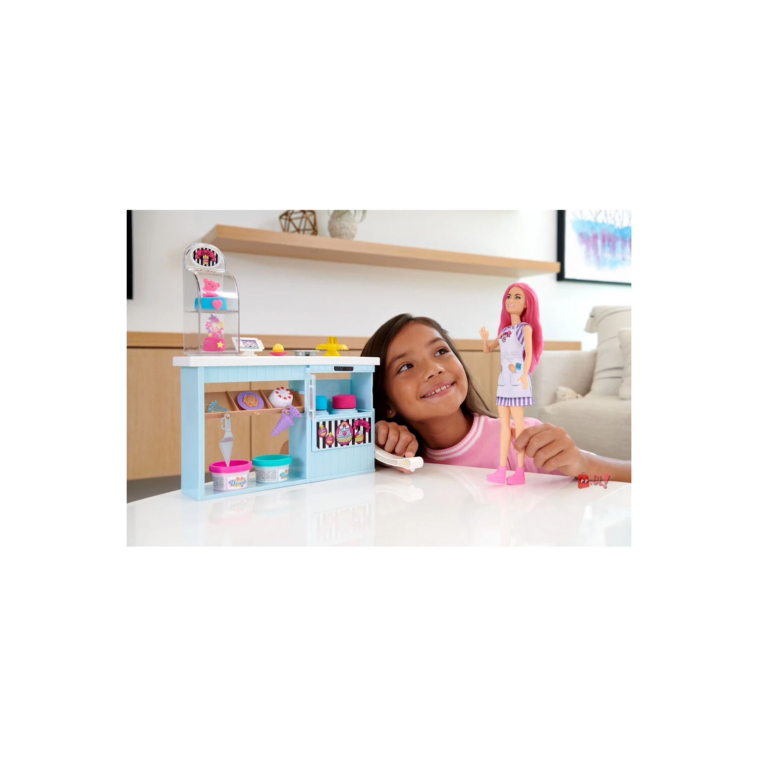 Barbie Careers Set De Reposter&iacute;a Para Decorar Mattel - Ps image number 1.0