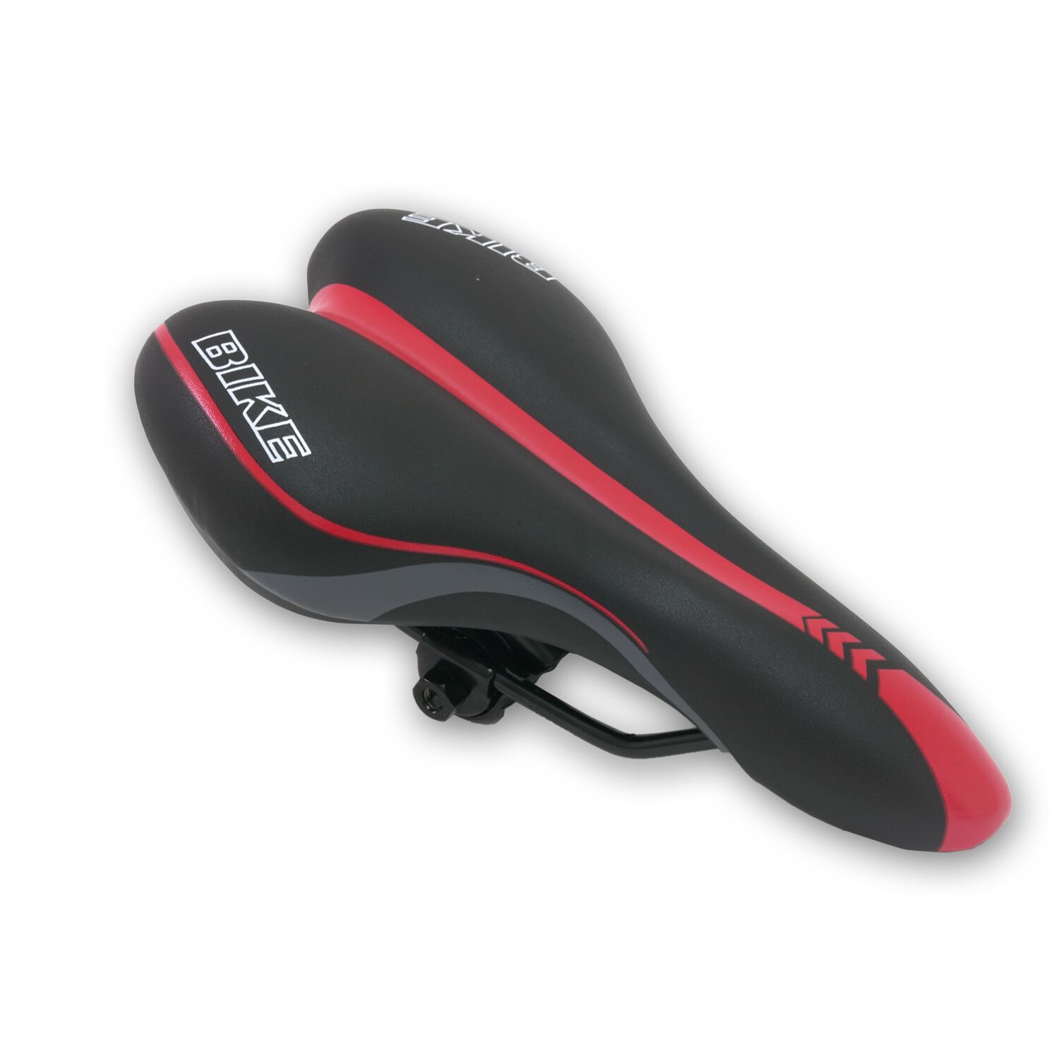 Asiento Radical Mountain Mtb 2502 Negro Rojo image number 0.0