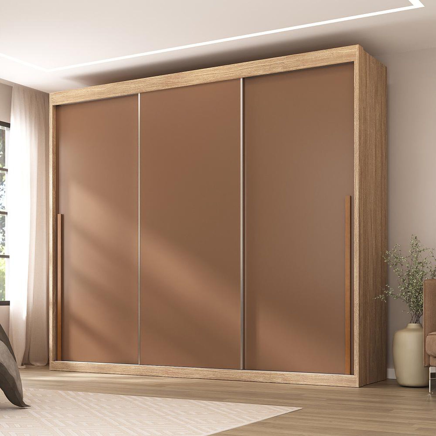 Cl&oacute;set Di Poretti Design Closet Senna / 3 Puertas / 6 Cajones image number 4.0