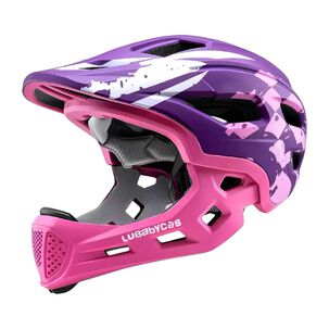 Casco Integral Infantil Ni&ntilde;os 2 En 1 Ajustable Gt Lubabycas