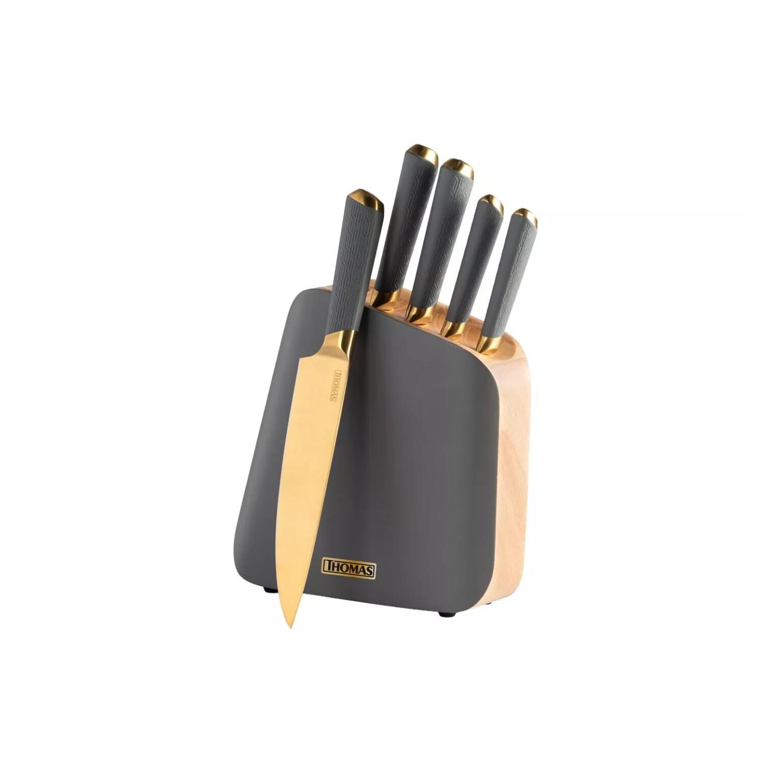 Set Cuchilleria 6pcs Acero Inoxidable Th-mt06gd Thomas image number 0.0