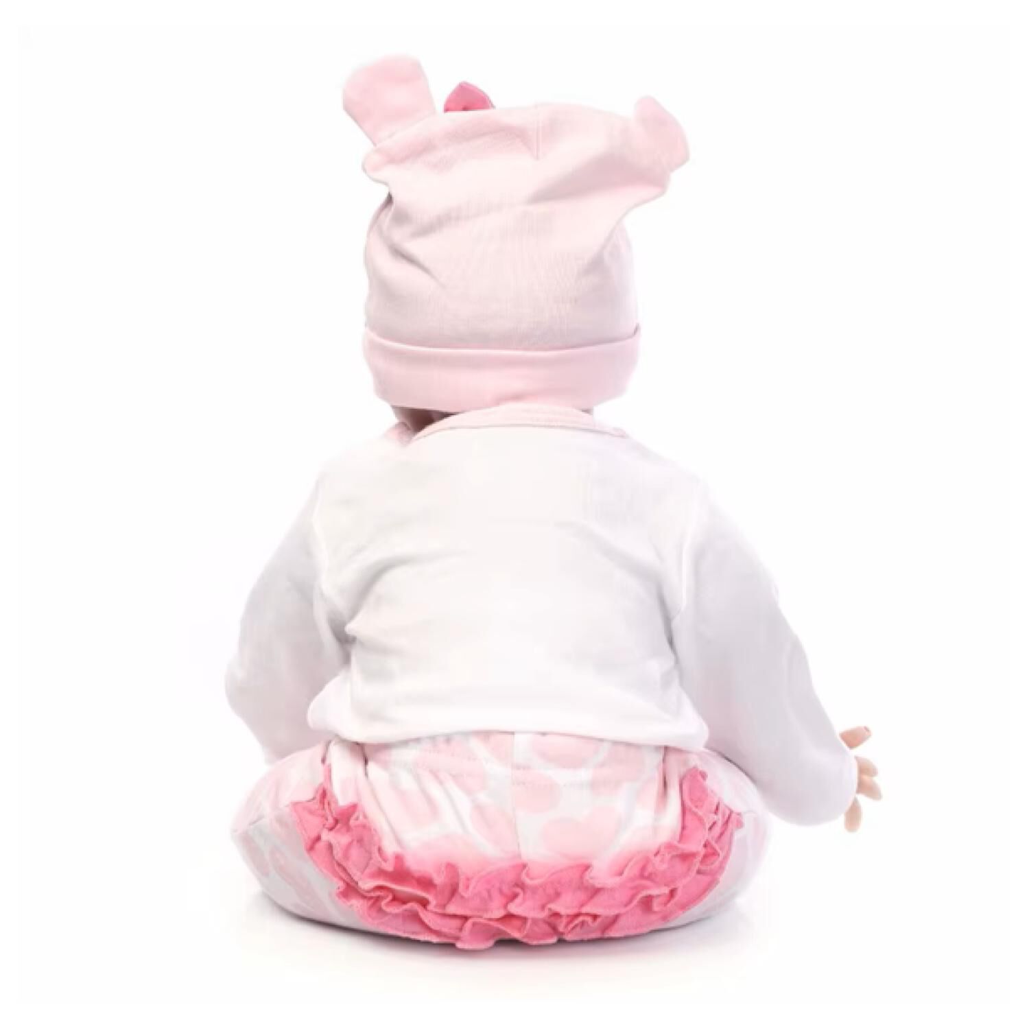 Juguete Mu&ntilde;eca Bebe Reborn Realista 55cm Con Accesorios Infantil image number 2.0