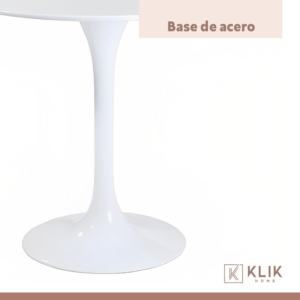 Comedor Mesa Tulip Blanca - 4 Sillas Eames Blancas image number 6.0