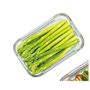 Contenedor Alimentos Hermetico Rectangular 1000ml Allegra