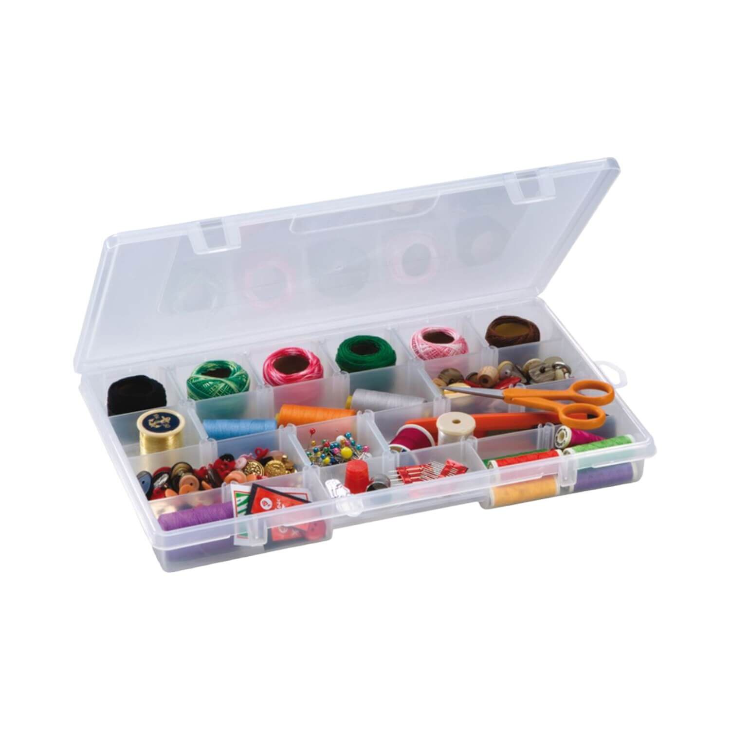 Caja De Plastico Multiuso L 21 Compartimientos Rimax image number 0.0