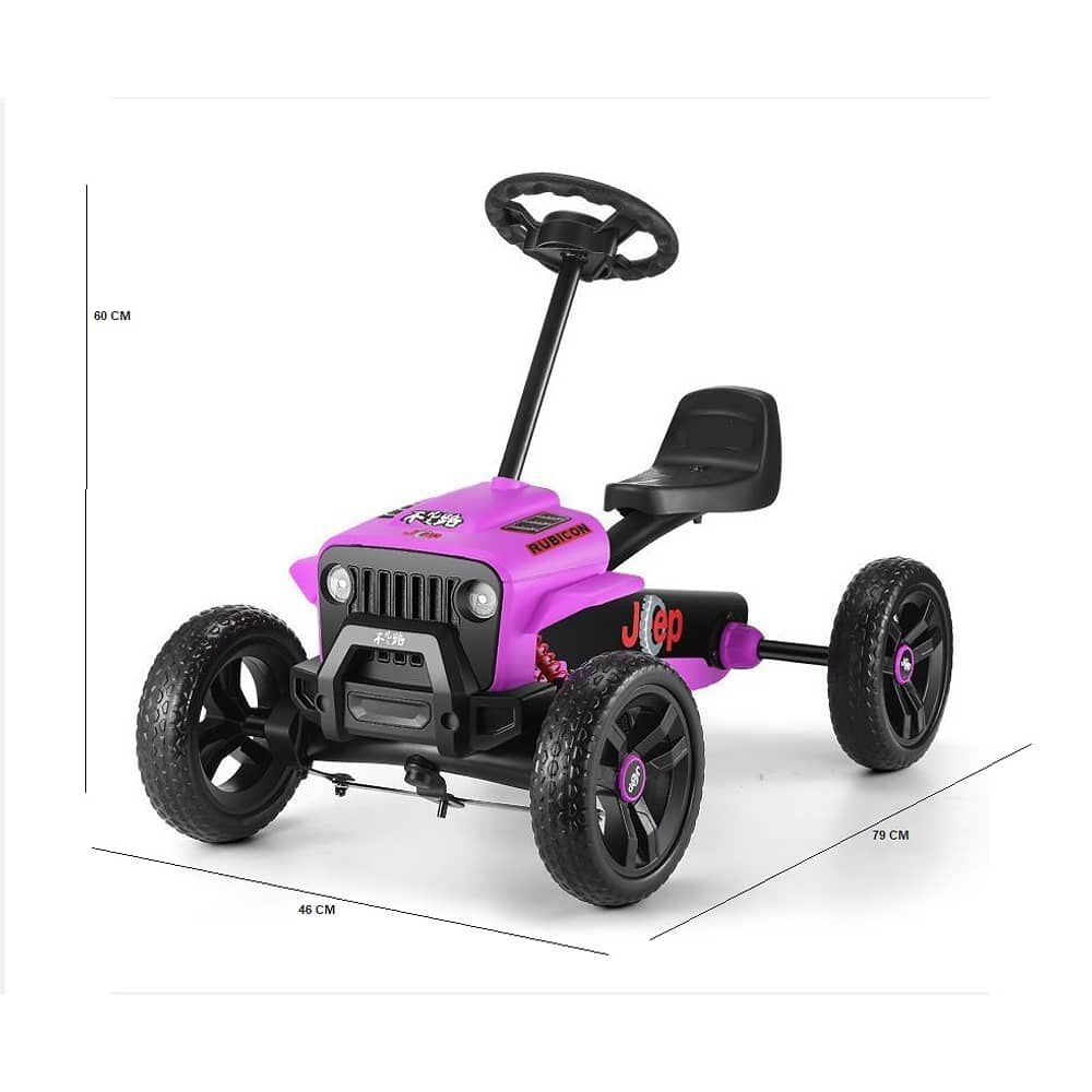 Gokart Racing Con Protector A Pedales Lila image number 2.0