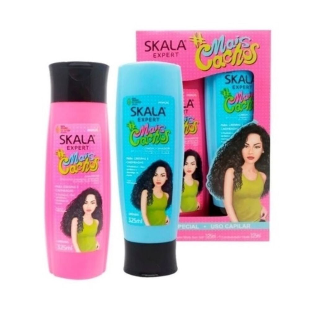 Kit Shampoo Y Acond Rizos Perfectos Mais Cachos Skala Expert 650ml image number 0.0