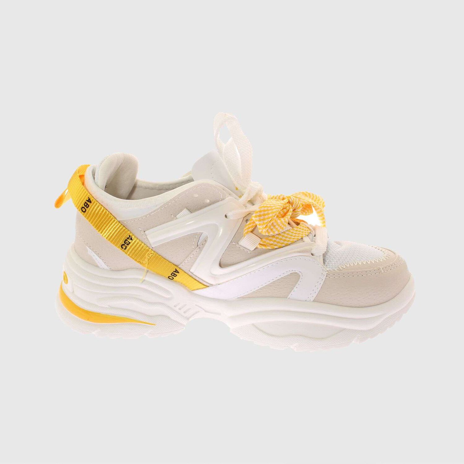 Zapatilla Blanco/amarillo V&iacute;a Franca Art. 5pg90310yellow image number 3.0