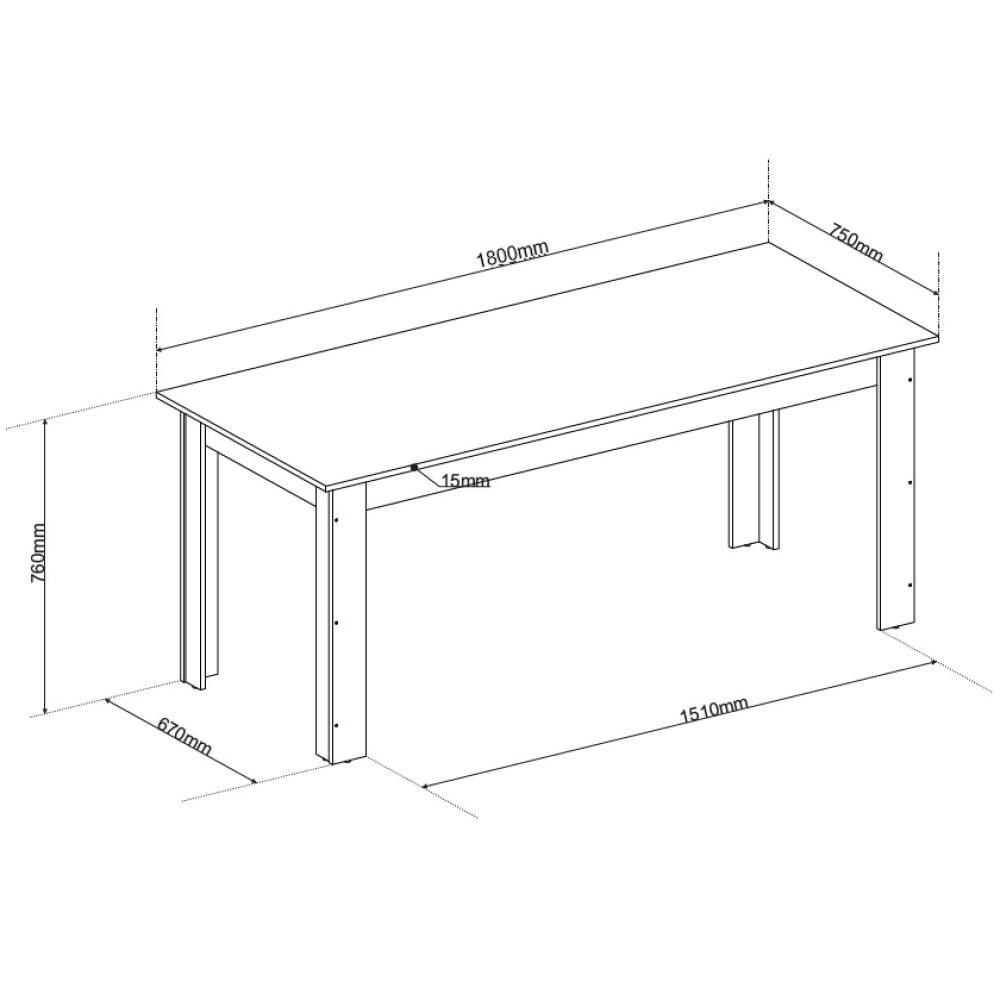 Juego De Comedor Di Poretti Design Anitere / 8 Sillas image number 3.0