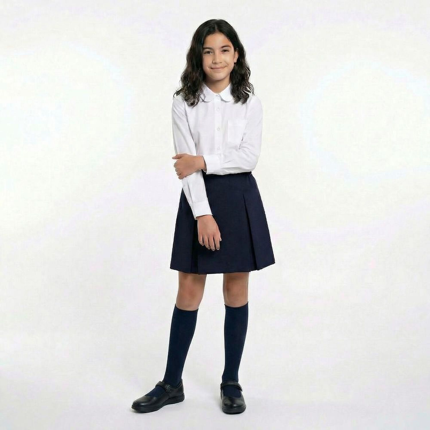 Falda Escolar Ni&ntilde;a Talla 4 A 8 image number 0.0