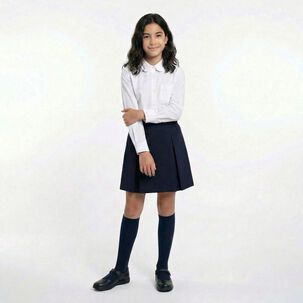 Falda Escolar Ni&ntilde;a Talla S A XL